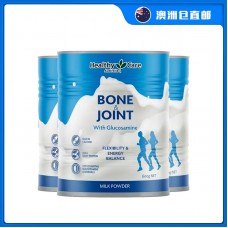 【澳洲直邮包邮】Healthy Care 澳世康 健骨护关节配方奶粉 600克x3罐/箱【奶粉订单身份证必须上传】【新疆、西藏、内蒙古、青海、宁夏、海南、甘肃，需加收运费】